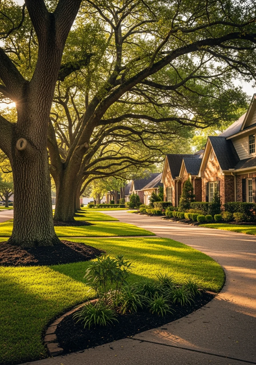 Typical Baton Rouge residential property with mature trees and established neighborhood setting.